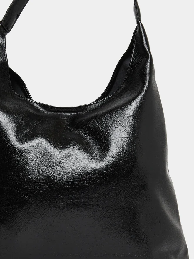 ستايلي شنطة كتف هوبو مع محفظة